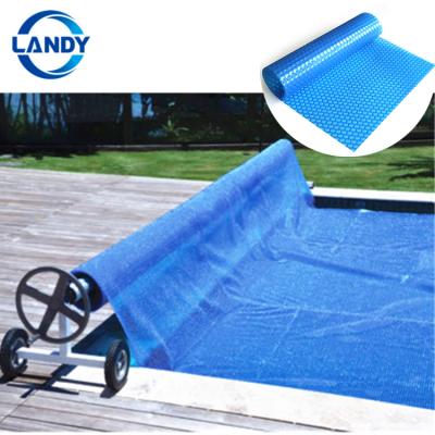 China 500 Micron Rectangular Inground Pool Winter Bubble Solar Pool Cover Cover For Inground Swimming Pool for sale