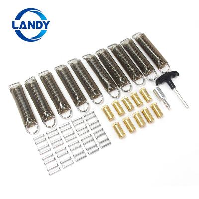 China Install Landy Pool Cover Anchors Swimming Pool Cover For Inground Swimming Pool Safety Cover Brass Anchors for sale