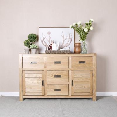 China Minimalist Made In China Top Quality Furniture Large Modern Solid Wood Side Cabinet for sale