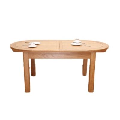 China Factory Supply Traditional Classic European Style Solid Oak Extedning Dining Table For Dining Room Furniture for sale