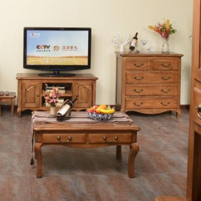 China European factory direct supply antique style coffee table solid wood living room furniture for sale