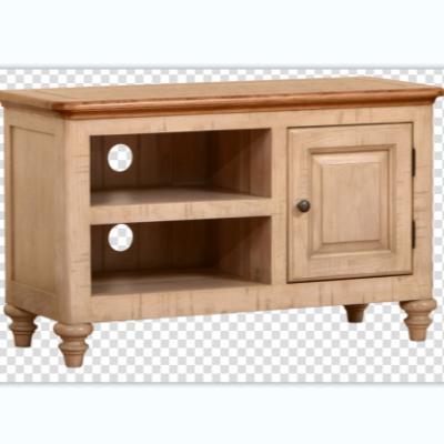 China EUROPEAN Handmade Factory Directly Supply Antique Solid Oak Small TV Stand Cabinet For Living Room Furniture for sale