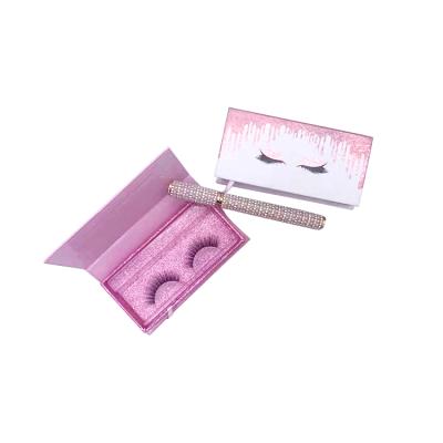 China Best Selling 13mm Natural Eyelash Natural Soft 3d Synthetic Hair Tapered Eyelashes With Package Custom Logo for sale