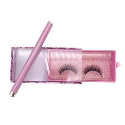 China Natural Soft Good Quality Eyelash 13mm Hand Made Synthetic 3d Hair False Eyelashes With Customized Package for sale