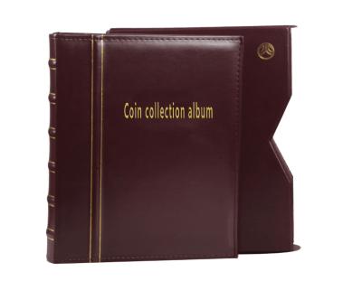 China Home/Office Display /Coin or Black PVC Sheet Coin Album L Best Beautiful Collection Design Promotional Gifts with Built in 36 Phone Booths for sale