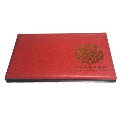 China Leather Coin Collection Grading Book for sale