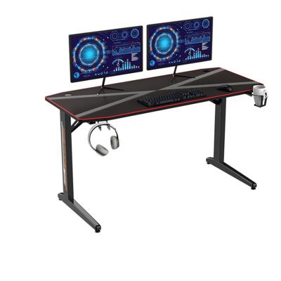 China Unadjustable cheap hot sale desk for pc gaming computer gaming desk from china for sale