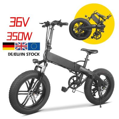 China EU Germany Aluminum Alloy Warehouses Foldable Electric Bicycle 36V 500W DC Motor City Ebike Lightweight Electric Assist Bike Drop Shipping for sale