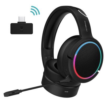 China 2.4G BT USB-C Wireless Noise Cancelling Gaming Headset For PC PS4 PS5 Playstation 4 5 for sale