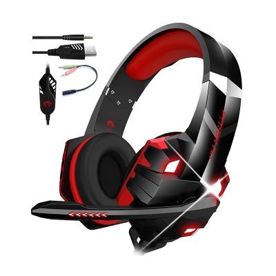 China Sport Noise Cancelling PC Gaming Headset For PS5 Xbox OmniDirectional Adjustable Mic for sale