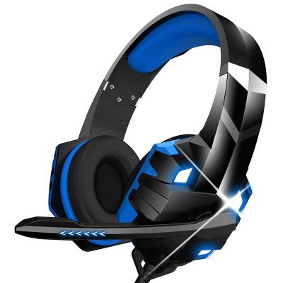 China G9000 Max Headphone 7.1 Noise Canceling Gaming VR Headset Wired LED Design For PS5 for sale