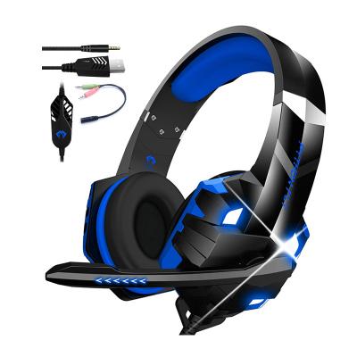 China 3.5mm / USB Audio Jack G9000 Over ear Gaming Headphones For PC PS4 PS5 Xbox Mobile for sale