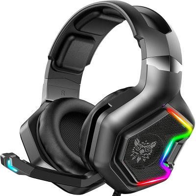 Chine Bengoo G9000 casque de jeu stéréo câblé sur l'oreille avec lumière RGB Pour PC PS5 à vendre