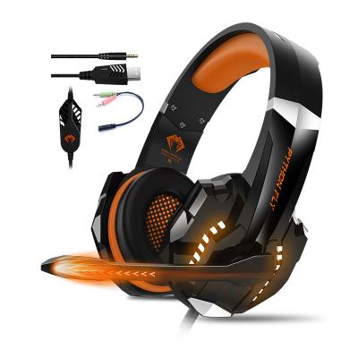 China Envio Gratuito 3.5mm PS5 7.1 USB RGB Gaming Headset Over Ear Com Microfone Para Xbox à venda