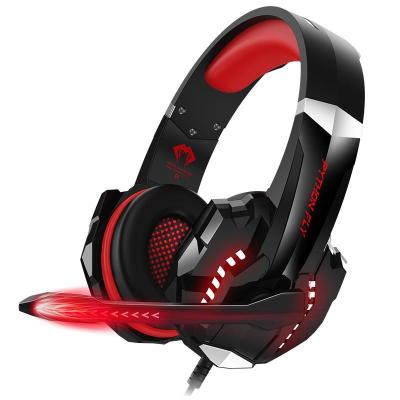 China RGB LED Microphone Wired Gaming Headphones for Xbox One X PS4 Pro in 7.1 Stereo VR for sale