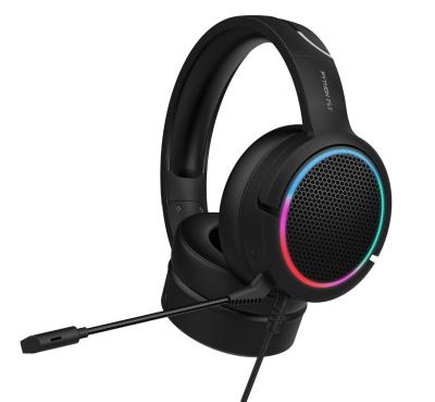 China OEM 2 Meter Over Ear Wired Gaming Headset With Microphone For PC Xbox PlayStation for sale