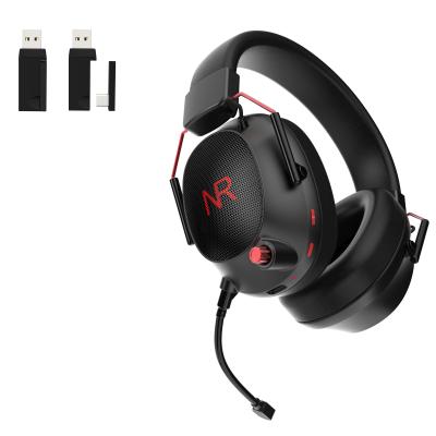 China Wireless on ear Gaming headphones , Wireless Gaming Headsets For Nintendo Switch PC PS4 for sale