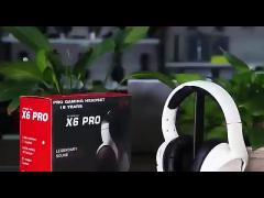 7.1 Surround Sound Wireless Gaming Headset 2.4 G With Removable Microphone For PC