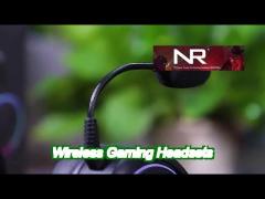 bluetooth 5.0 noise cancelling wireless gaming headsets for ios / android compatibility