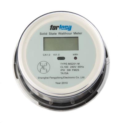 China Anti-thieft Wholesale Cheapest Multi Function Socket Electric Multi Channel Energy Meter Single Phase 124.6 mm Height x 176.2 mm Diameter for sale