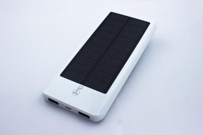 Chine Dispositifs portatifs d'USB de banque d'énergie solaire d'indicateur élégant à commande par effleurement de rotation à vendre