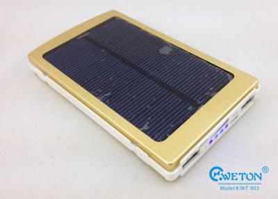 Chine Double chargeur portatif universel 8000mAh d'USB d'énergie solaire de capacité élevée d'USB à vendre