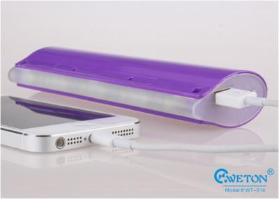 Cina la Banca 12000 mah di potere di capacità elevata dello Li-ione con una lanterna di 8 LED per illuminazione all'aperto in vendita