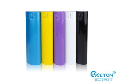 China MP3 / MP4 High Capacity Power Bank With Electronic Candle , Universal Portable Power Bank 12000 mAh for sale