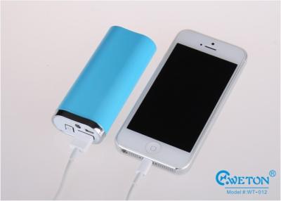 China Pocket Ipod / iphone Mobile Charging Backup Power Bank With Torch 6000mAh for sale