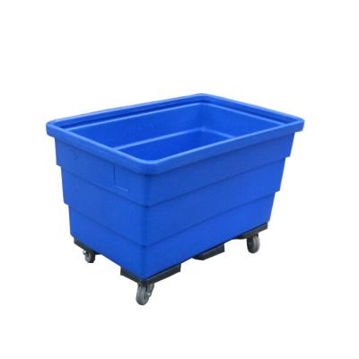 China 360L Hospital Industrial Heavy Duty Commercial Hotel Laundry Trolley Canvas Carts With Wheels for sale