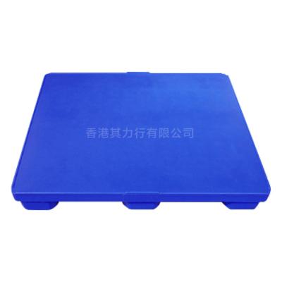 China Double Faced 4000kgs Heavy Duty HDPE 4 Way Deck Plastic Pallet For Freezer for sale