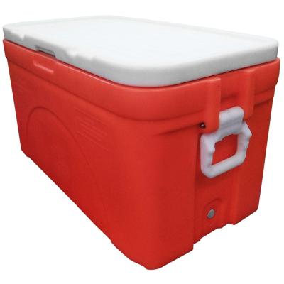 China Waterproof HDPE Roto Molding Forming In Plastic Outdoor Camping Picnic Ice Cooler Box for sale