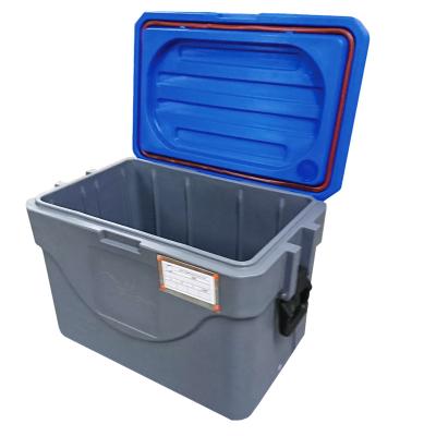 China Waterproof Food Grade 40L Picnic Cooler Box Outdoor Camping Ice Cooler Box for sale