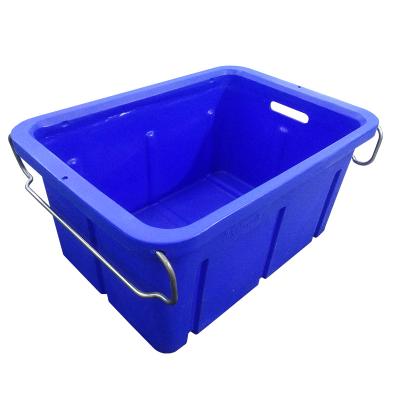 China Durable HDPE Plastic Tote Transport Crate Stackable Crate for sale