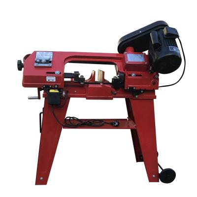 China Mini Bandsaw Machine Metal Band Saw Machine Changeable Hotels Working Angle for sale