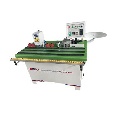 China 50mm woodworking machinery automatic middle desktop straight edge baktop edge sealing machine for sale