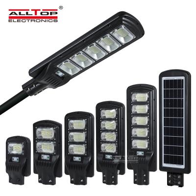 China ALLTOP IP65 SMD Road Garden Waterproof Road 50w 100w 150w 200w 250w 300w Outdoor All in One Solar LED Street Light for sale