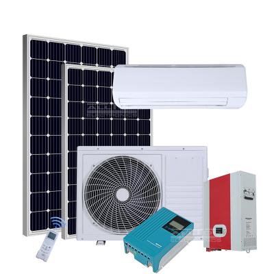 China ALLTOP Hotel Off Grid Battery Powered Split Air Conditioning Indoor Hybrid Solar Air Conditioner Prices for sale