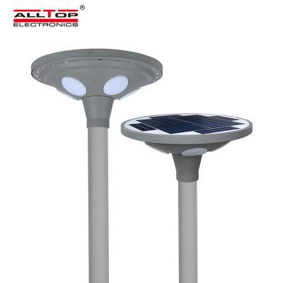 China Villa ALLTOP 3 Years Warranty Aluminum Pole Garden Light Waterproof Outdoor Solar Garden Lights Solar Lamp for sale