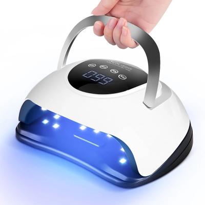 China 220W Nail Dryer Quick-Drying Quick-Drying Gel LCD Nail UV Lamp Timed Manicure UV Led Lamp for sale