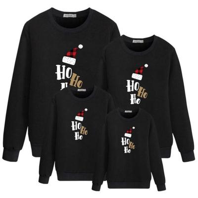 China 2021 Fashion Christmas New Year Family QUICK DRY Assortment Outfits Mommy and Me Sweatshirt Pullover for sale