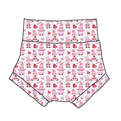 China Wholesale Love Pink Anti Pilling Shorts Gnomes Milk Valentine Bummies Summer Fashion Baby Floss Newborn Girls for sale