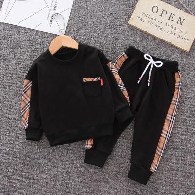 China New Hot Hip Hop Boys Autumn Suit Children's Clothing Baby Clothes Boy Sports Two Piece Set for sale