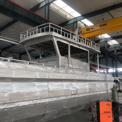 China Aluminum 2022 14m aluminum commercial fishing speed boat tourist sport yacht passenger ship for sale