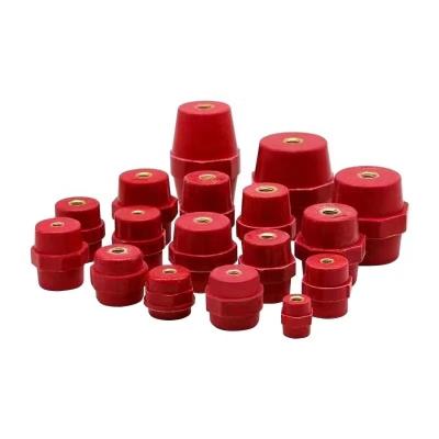 China Copper Busbar Insulators SM25 Insulated Terminals Red Black Connectors for sale