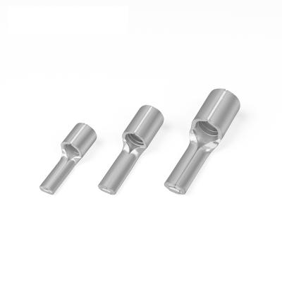 China Copper Uninsulated To Solder Seam Pin Terminals PTNB 10 - 12 For Quick Crimp Electrical Terminal Connectors for sale