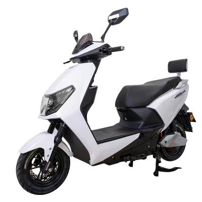 China Sale high quality and low price wide wheel unisex electric scooter with double seat cheapest electric motorcycle for sale