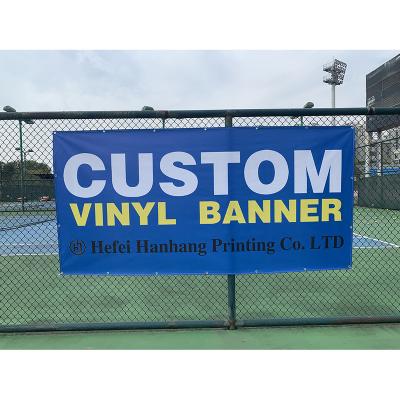 China Hanging Full Color 13 Oz PVC Vinyl Banner Printing Custom Banner for sale