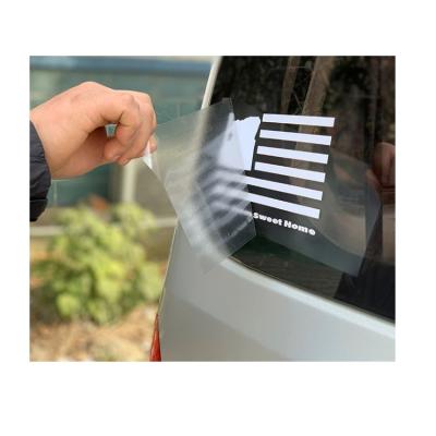 China Transfer Film Sticker Die Cut Waterproof Custom Transfer Sticker Decals for sale