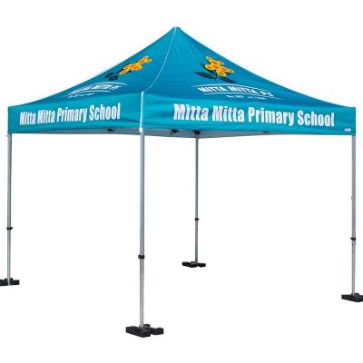 China Portable Custom Logo Folding Outdoor Trade Show Advertising Or Exhibition Tents 3x3 for sale